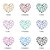 21st Birthday White Photo Album Gift With Butterflies 50 x 6x4 Photos